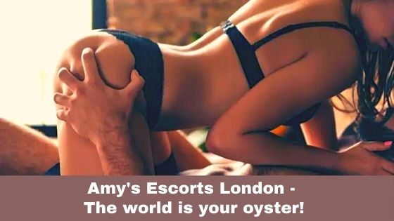 Amy’s Escorts London-The world is your oyster!